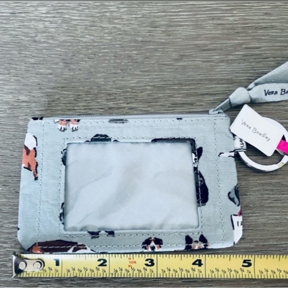 Vera Bradley Multicolor Dog Print Wristlet - Picture 2 of 2